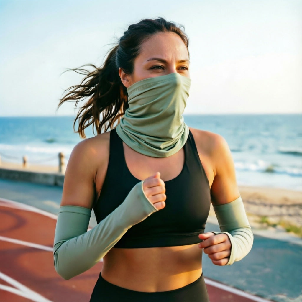 Ladies Multifunctional Sports Protection Scarf Bowlift