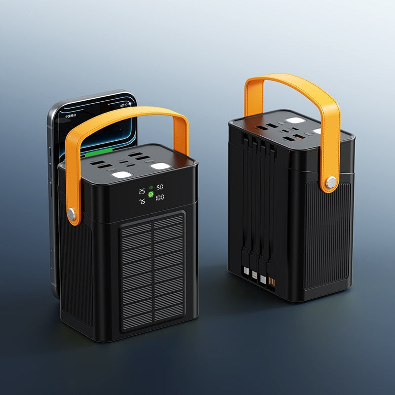 Portable power bank with smart display Bowlift