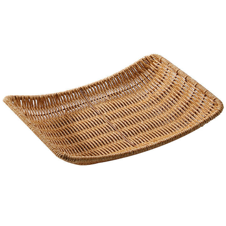 Gourmet Handmade Woven Serving Tray Bowlift