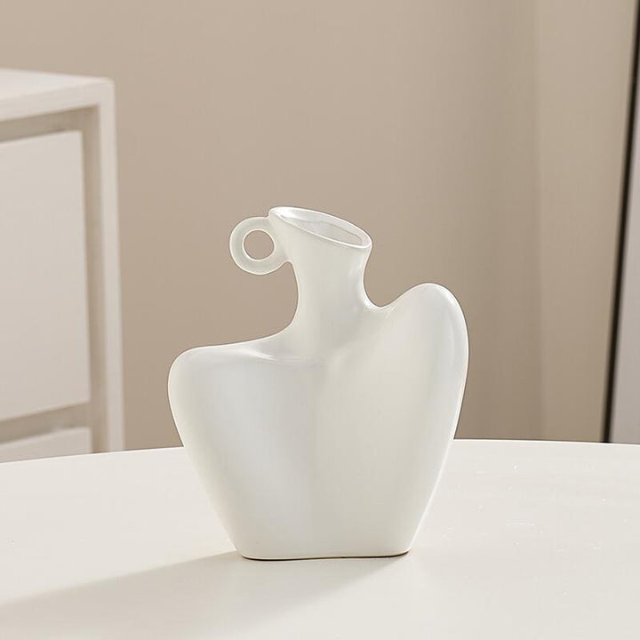 Abstract Textured Decorative Vase Bowlift