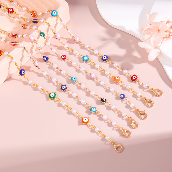 Colorful Charm Ankle Bracelet Bowlift