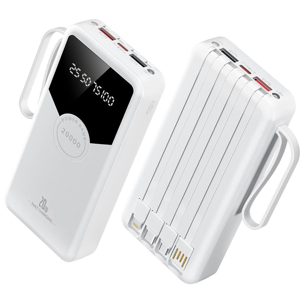 Power bank with fast charging function and LED display Bowlift