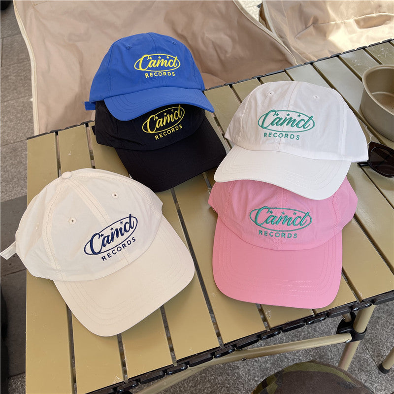 Unisex Embroidered Cotton Baseball Cap Bowlift