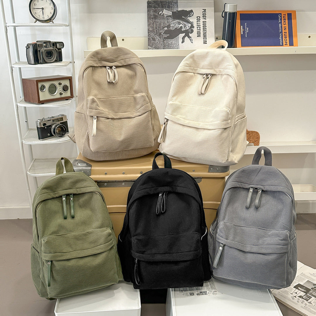 Backpack with Structured Design and Practical Front Pockets Bowlift
