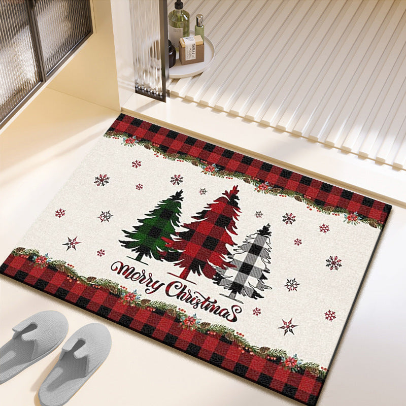 Holiday-Themed Decorative Area Mat Bowlift