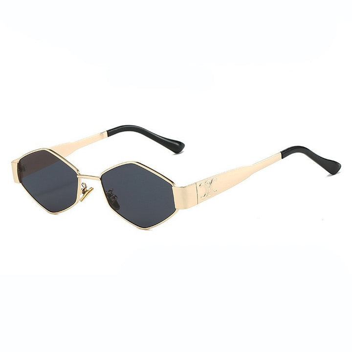 Elegant Angular Shield Sunglasses