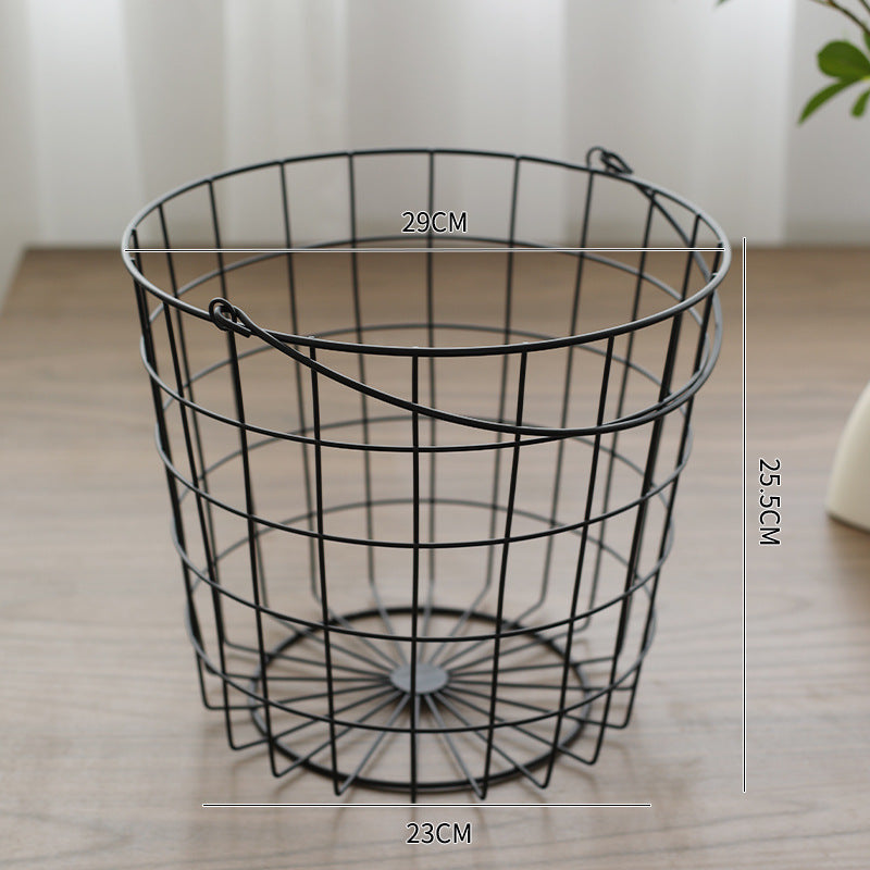 Stylish Metal Storage Basket Bowlift