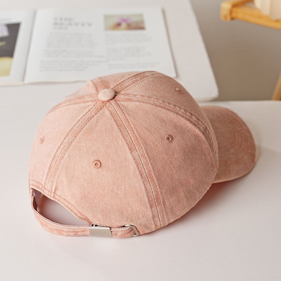 Women's sporty cotton cap with sun embroidery Bowlift