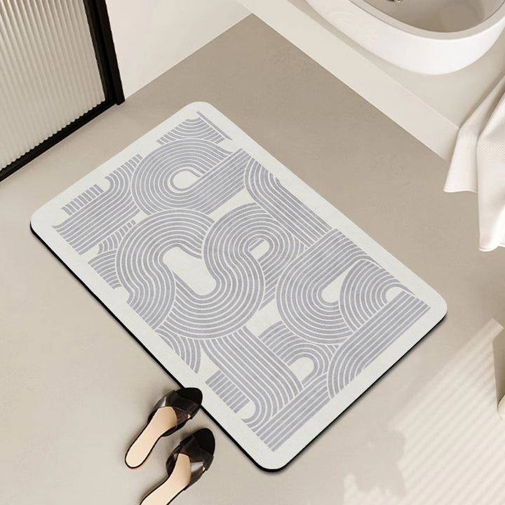 Decorative Bathroom Mat Bowlift