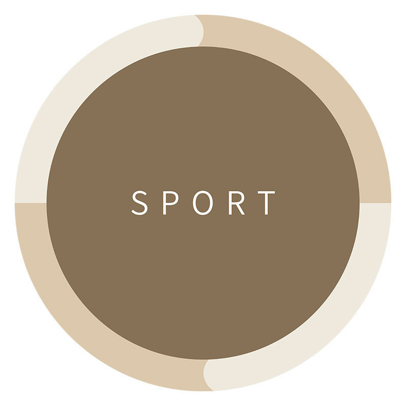 Abstract Sports-Themed Area Mat Bowlift