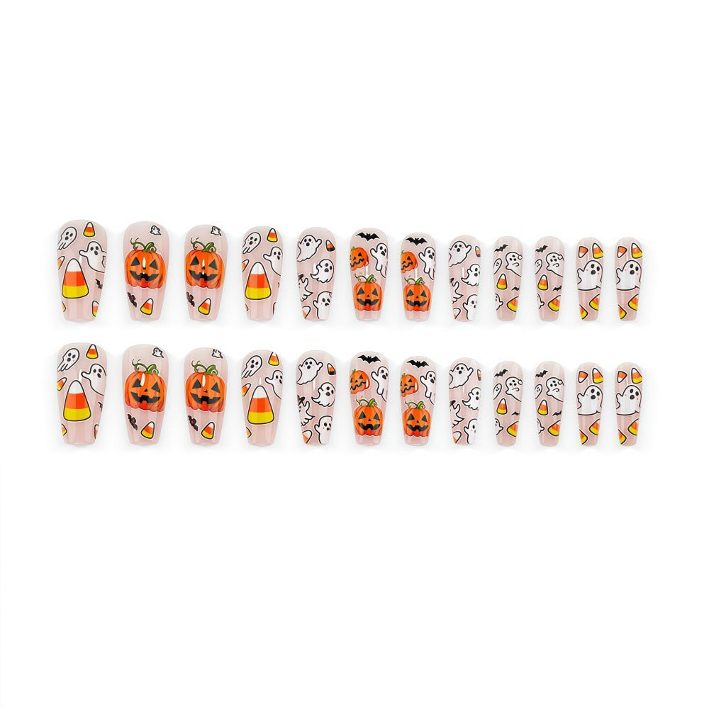 Artificial nails in festive Halloween design Bowlift 1788232771