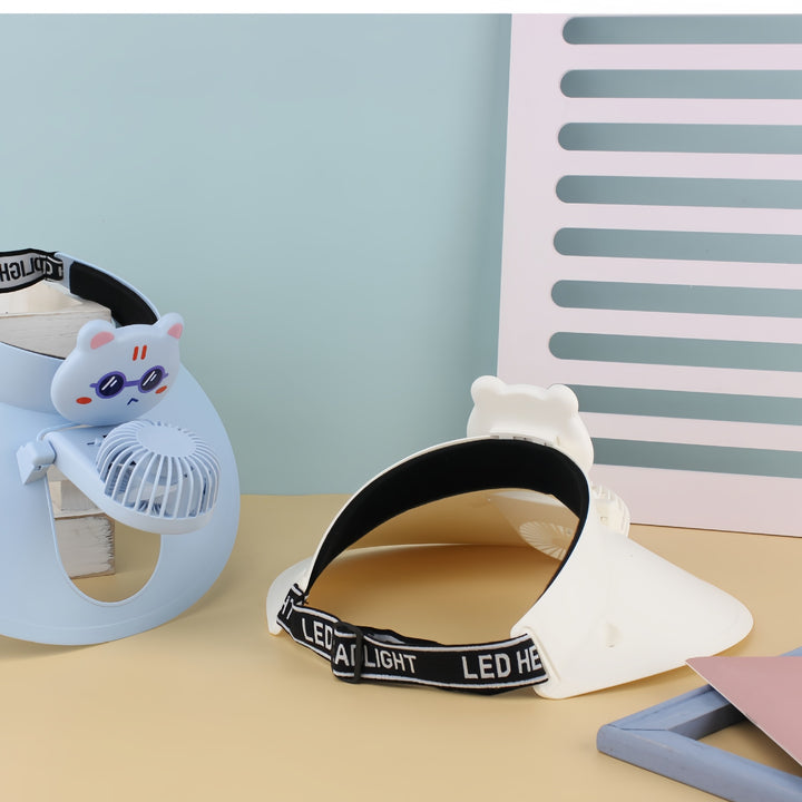 Portable USB Table Fan with Creative Animal Design Bowlift