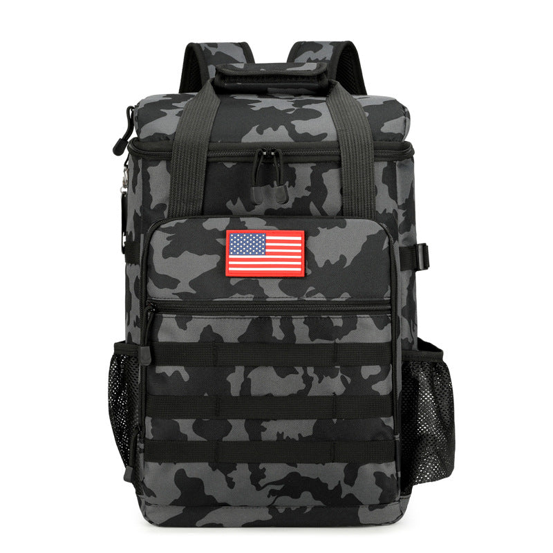 Unisex nan tactical backpack with MOLLE front, insulated cooler compartment and padded laptop sleeve Bowlift