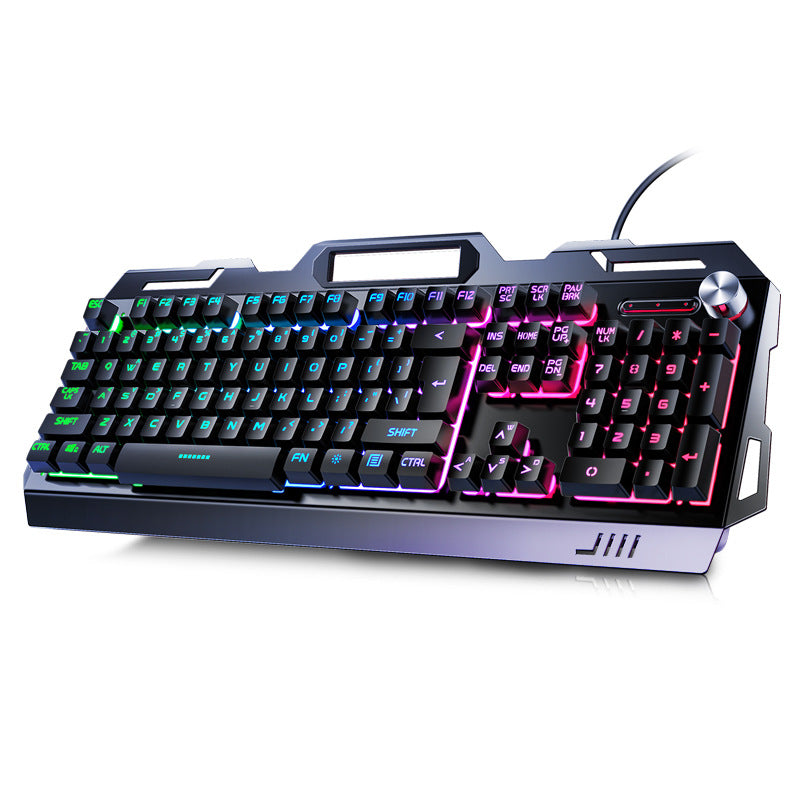 Gaming Keyboard and Headset Bowlift