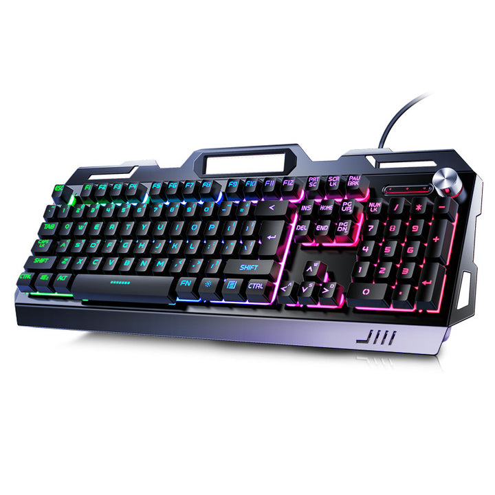 Gaming Keyboard and Headset Bowlift