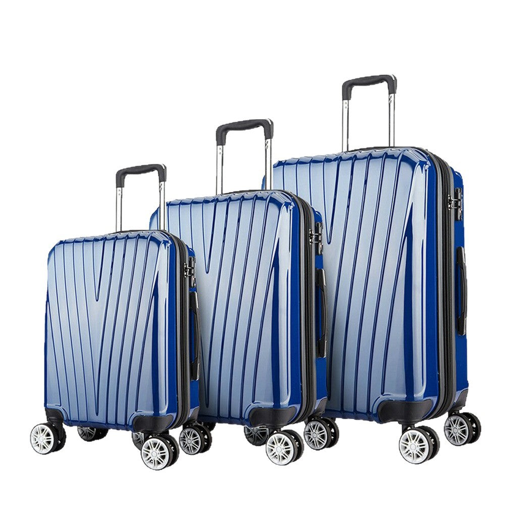 Unisex Sturdy Multi-Size Hard Shell Luggage Set Bowlift