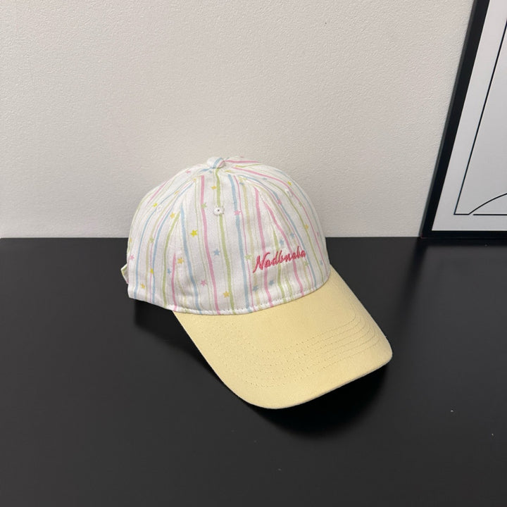 Women's Patterned Adjustable Baseball Cap Bowlift