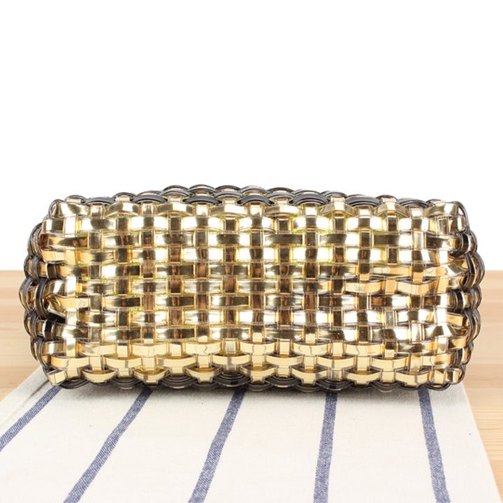 Handmade Basket Bag in Modern Structural Design Bowlift