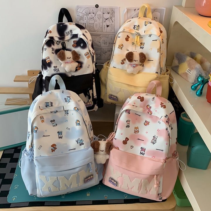 Fun Character-Print Backpack Bowlift