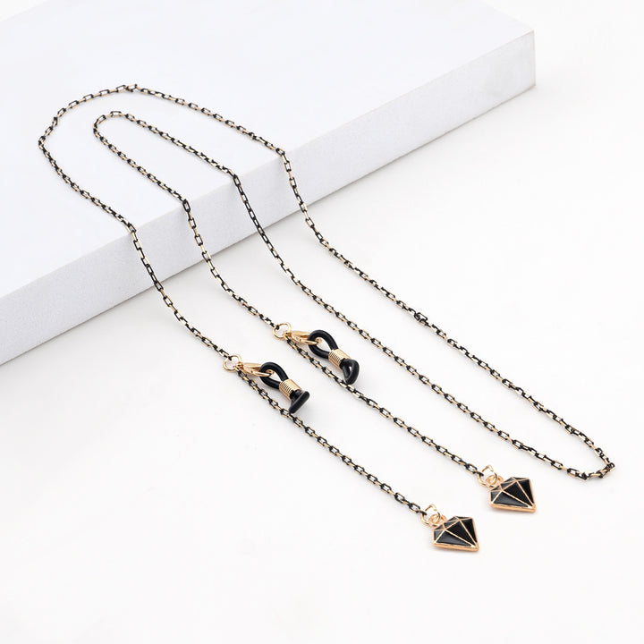 Elegant Geometric Glasses Chain Bowlift