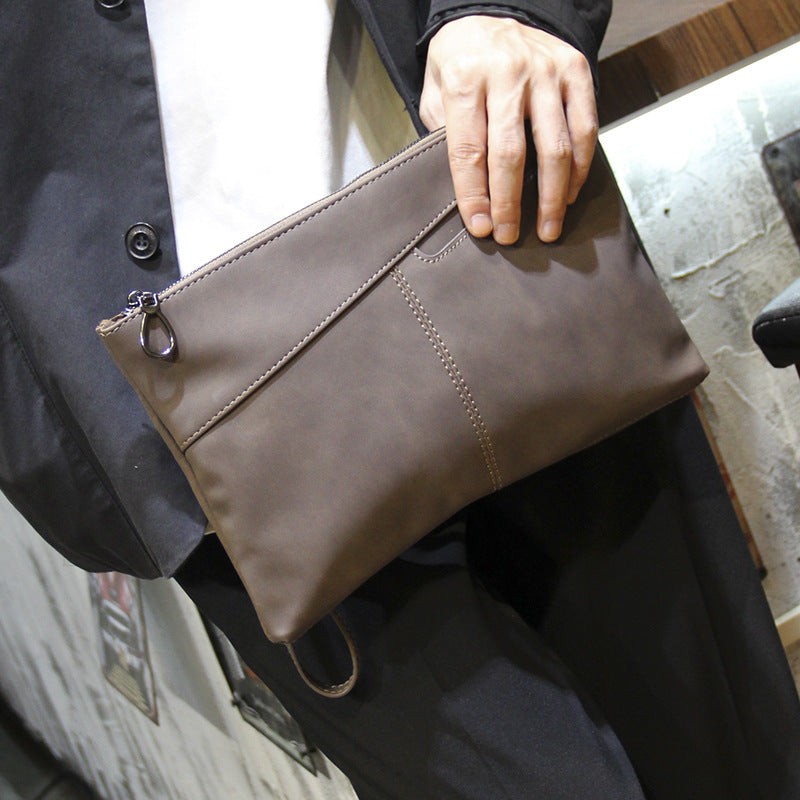 Elegant Clutch Made of High-Quality Faux Leather Bowlift
