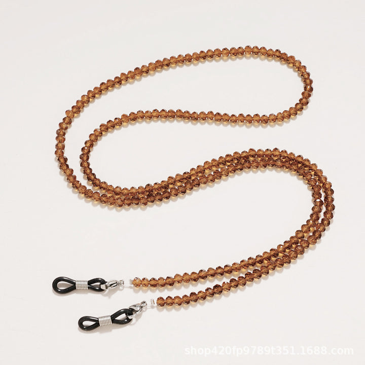 Dual-Strand Gemstone Glasses Chain Bowlift