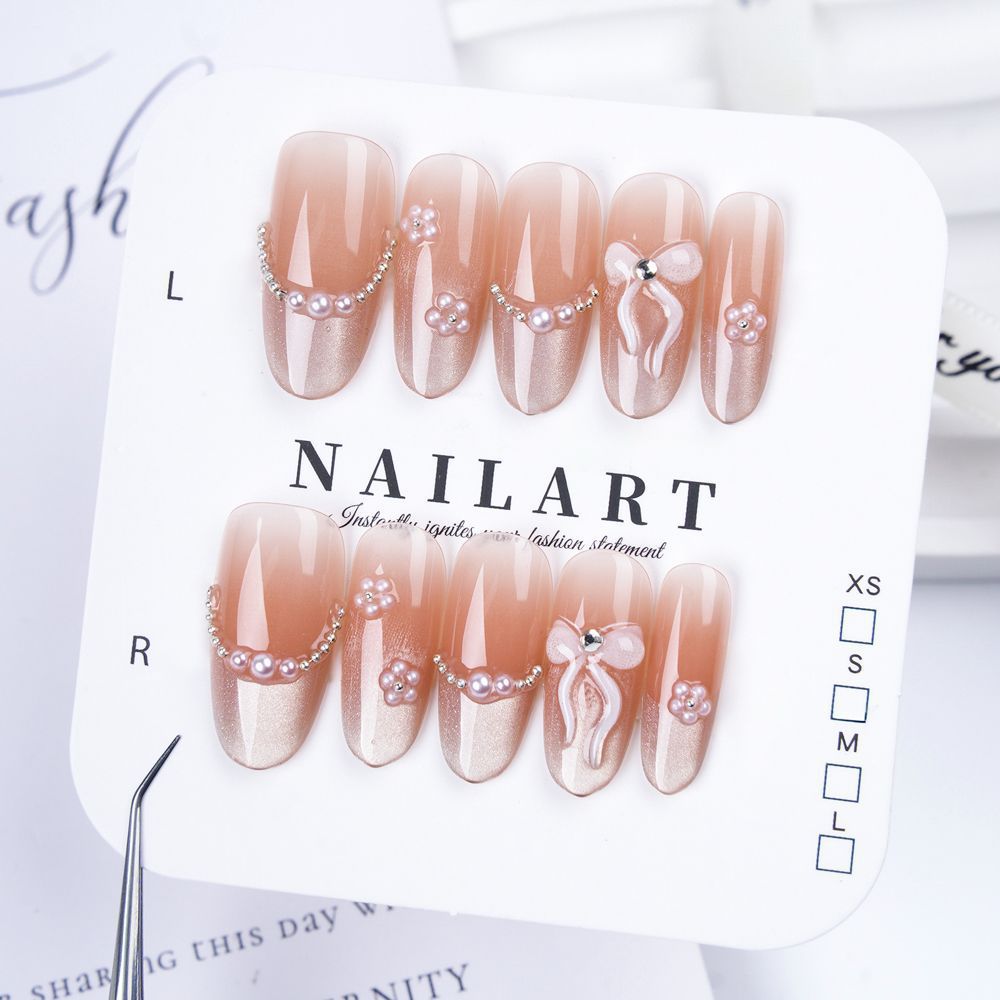 Decorative Stiletto Press-On Nail Set