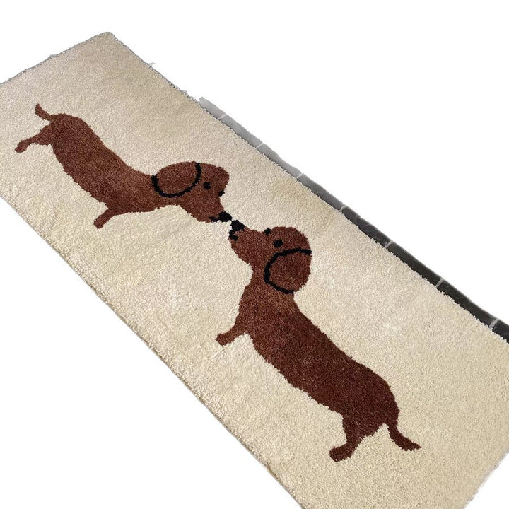 Adorable Dog-Themed Bath Mat Bowlift