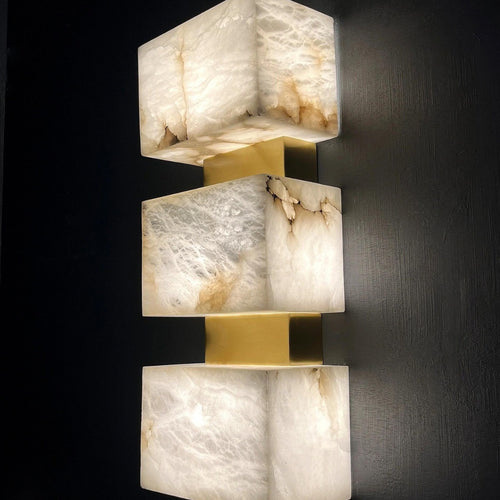 Artistic Alabaster Wall Light