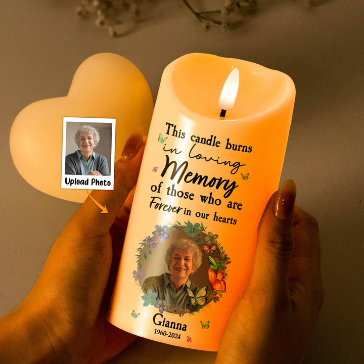 Realistic Flameless Led Wax Pillar Candle