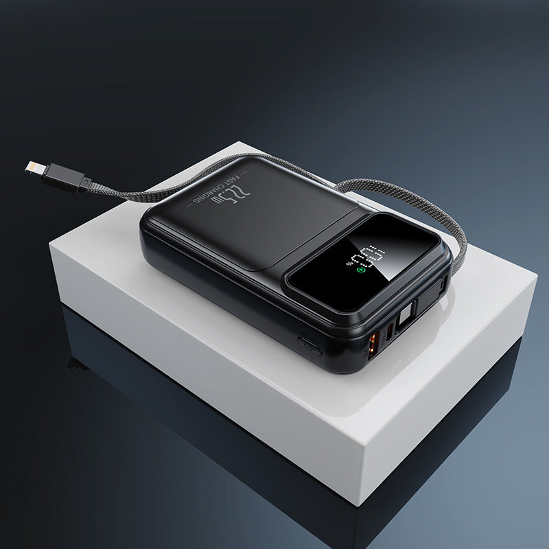 Portable Powerbank with Digital Charge Level Indicator and Fast Charge Function Bowlift