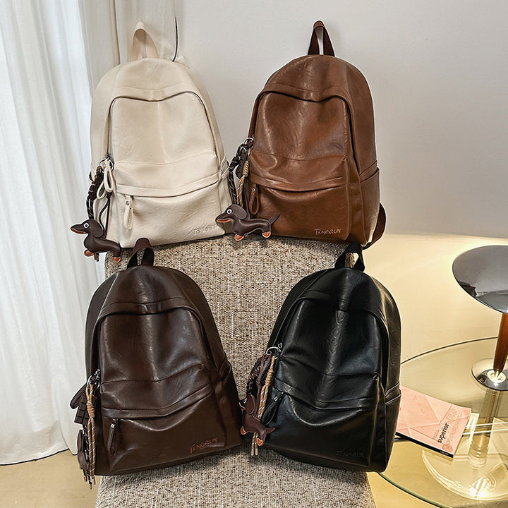 Leather Backpack Bowlift