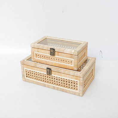 Handcrafted Decorative Woven Storage Box Bowlift