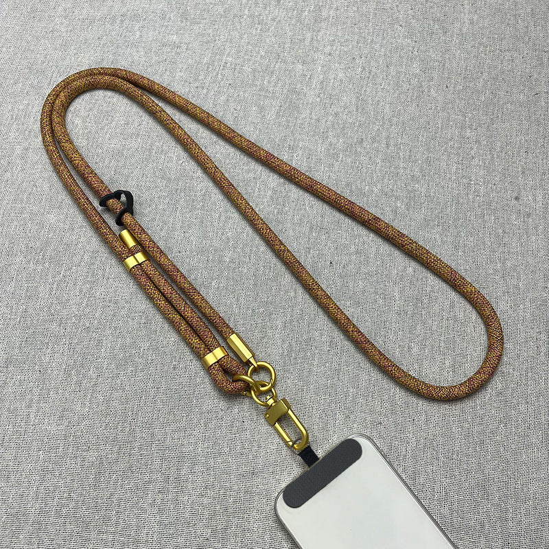 Adjustable Phone Lanyard with Metal Clips Bowlift