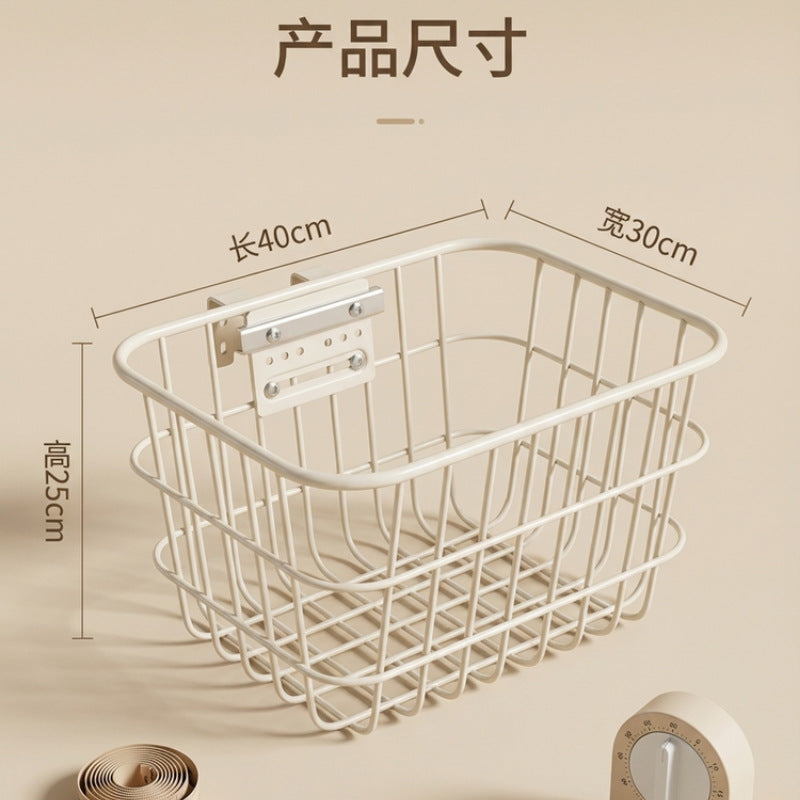 Durable Electric Scooter Rear Storage Basket Bowlift