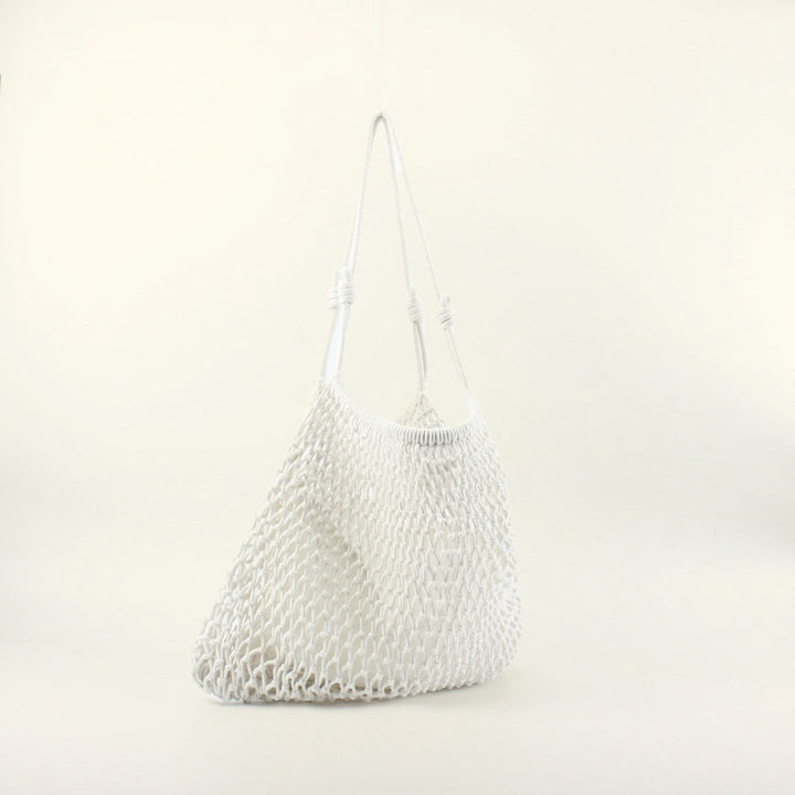 Net bag with flexible shape and stylish shoulder straps Bowlift