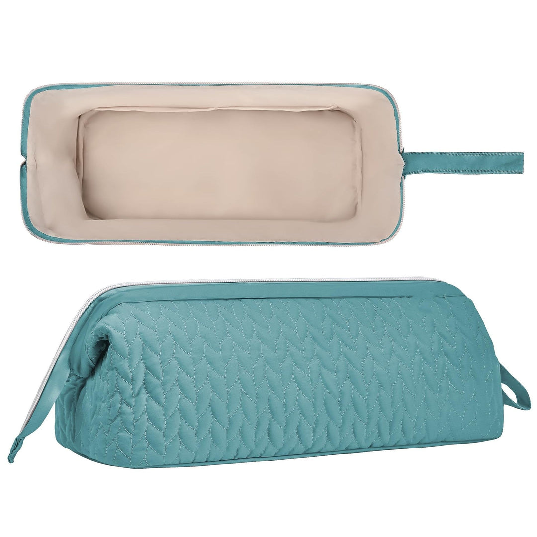 Cosmetic Organizer Bag with Elegant Structure and Practical Compartments Bowlift