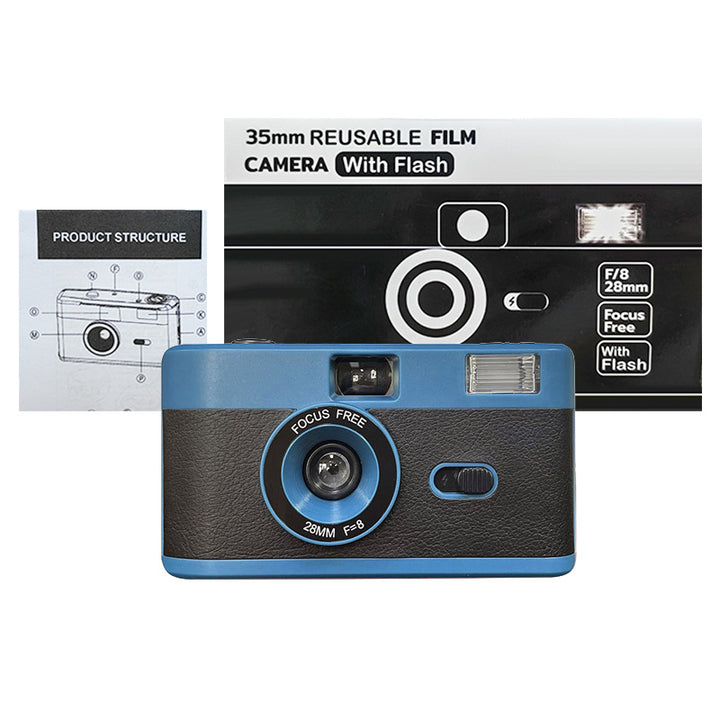 Reusable Film Camera with Flash Bowlift