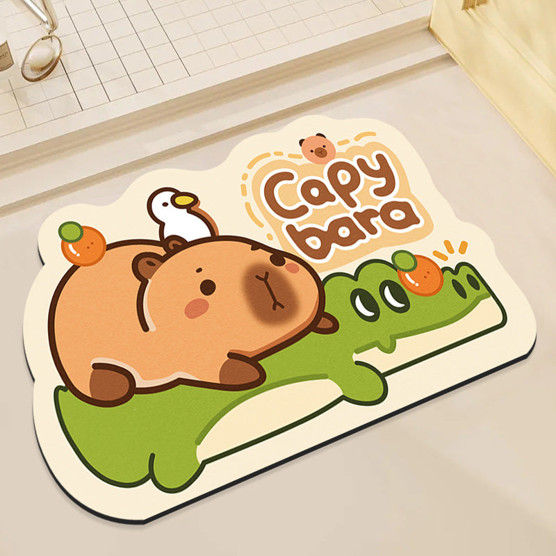 Cartoon Character Door Mat for Home Entryway