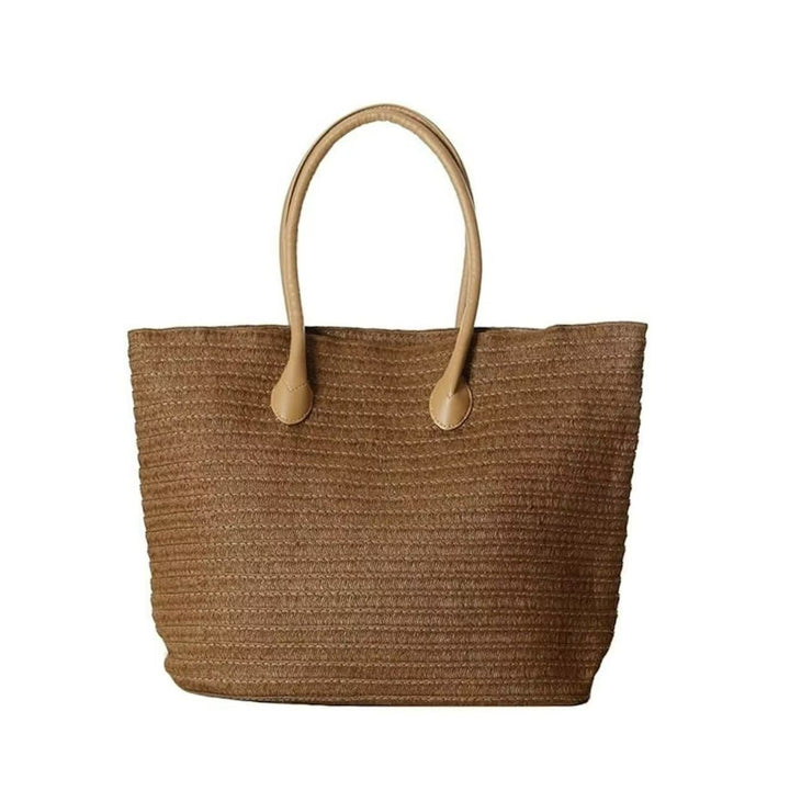 Everyday-friendly tote bag with leather handles Bowlift