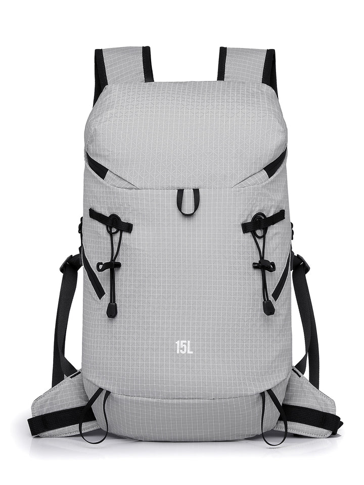 Outdoor backpack with versatile compartment system and comfort carrying system Bowlift
