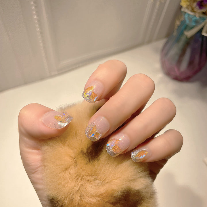 Decorative Artistic Press-On Nails Bowlift
