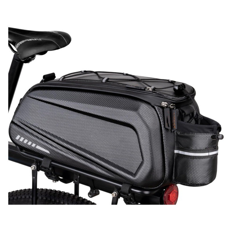 Bike luggage carrier bag with waterproof material and reflective elements Bowlift