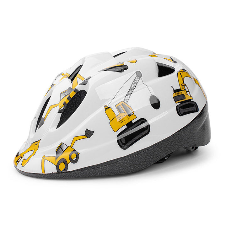 Children's bicycle helmet with dinosaur motif Bowlift