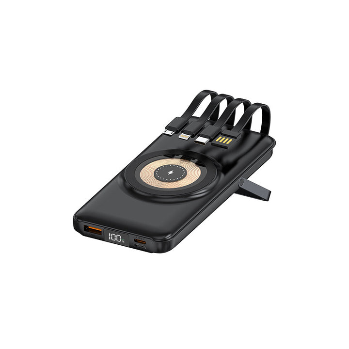 Multifunctional Power Bank with Wireless Charging Function Bowlift