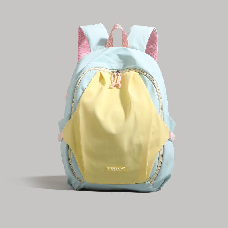 Fun-Themed Multi-Pocket Backpack Bowlift