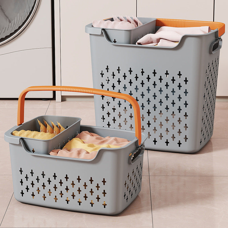 Women's stackable storage baskets with ergonomic handles Bowlift