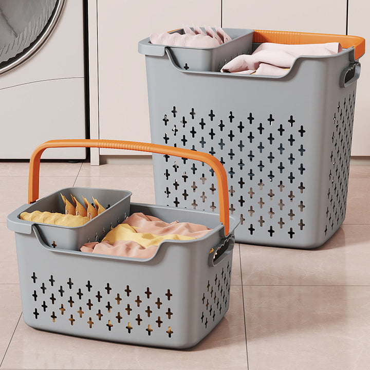 Women's stackable storage baskets with ergonomic handles Bowlift