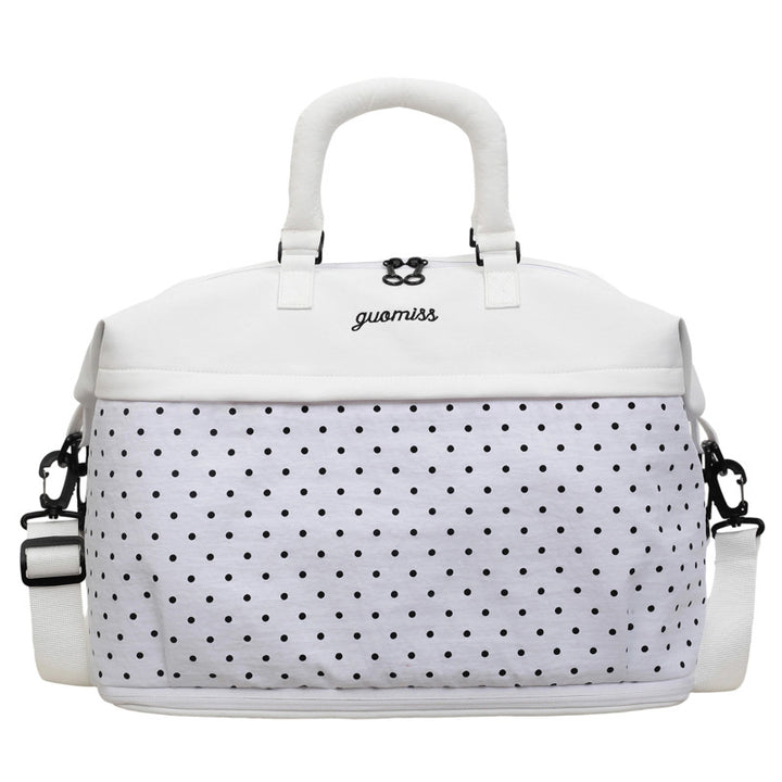 Stylish Polka Dot Travel Duffel Bag Bowlift