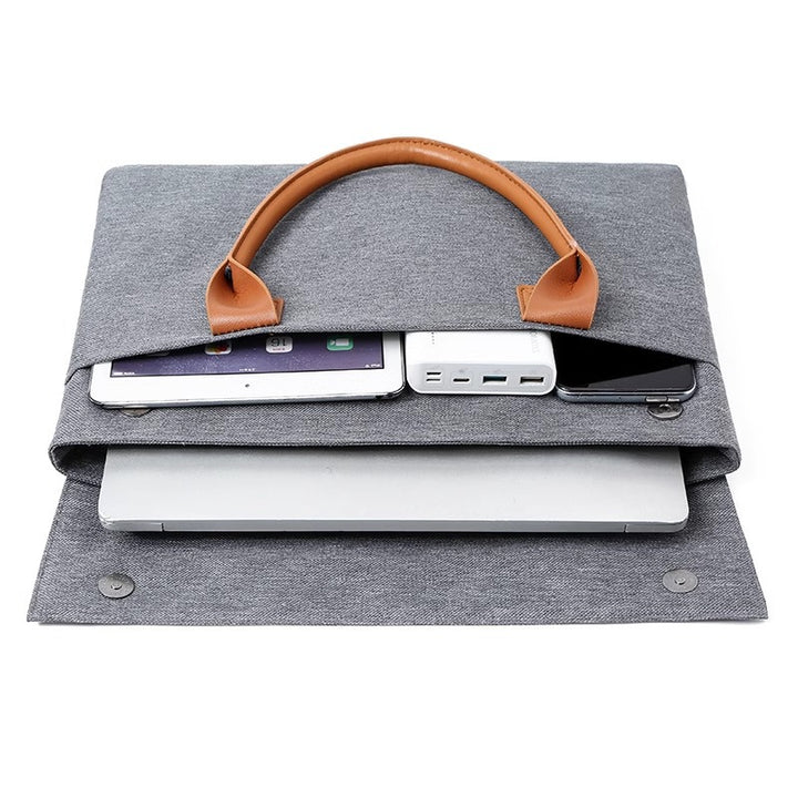 Modern Structured Laptop Tote Bag Bowlift